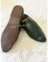 BABOUCHE ( khinjer ) vert foncé خنجر