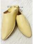babouche  crème beige