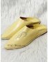 babouche  crème beige