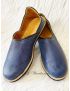 Babouche berbère ( bleu djin )