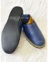 Babouche berbère ( bleu djin )