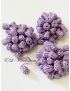 boutons aakads ( violet clair )
