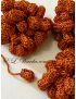 boutons aakads ( corail foncé )