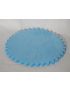 - Lot de 10 Tulles bleu 