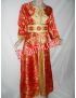 Caftan rouge et doré