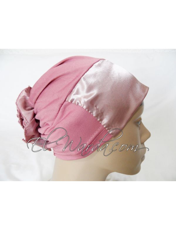 Bonnet rose pastel