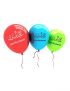 SACHET DE 10 BALLONS MULTICOLORES
