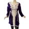 MINI CAFTAN bleu electrique