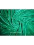 COUPON DE TISSU VELOURS vert royal