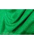 tissu gaufré paillté vert