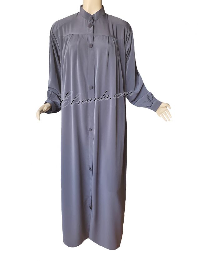 abaya avec bouton