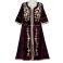 CAFTAN PETITE FILLE ( aubergine )