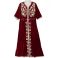 CAFTAN PETITE FILLE (bordeaux)