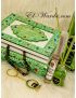 COFFRET CORAN EN BOIS ( khadra ) خضرة