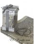 BOITE CADEAU TAPIS ET SABHA ( gris )